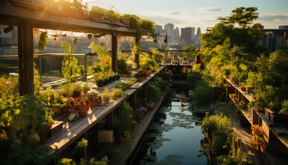 Creare un giardino pensile: il polmone verde in città