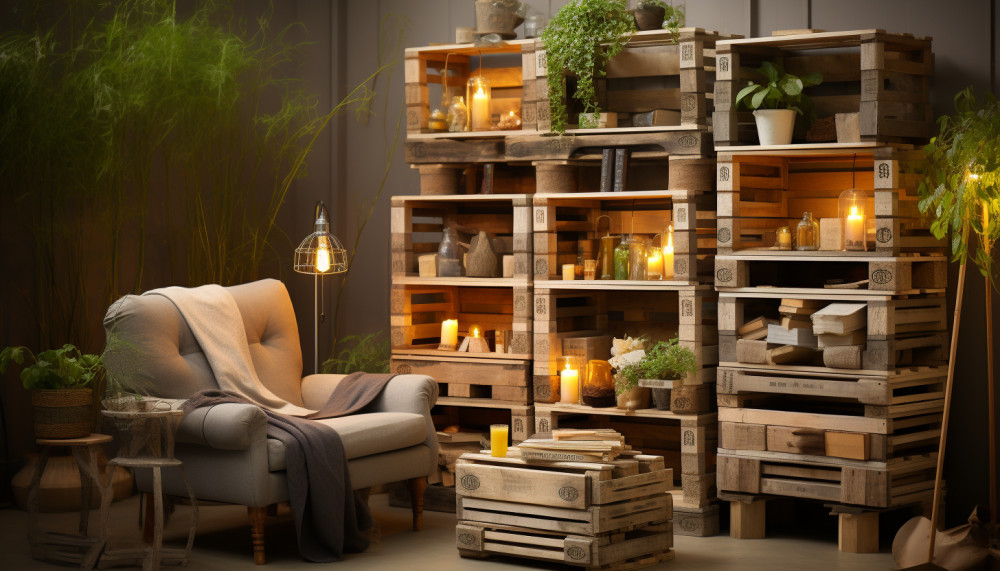 Riutilizzare i pallet: idee creative per la casa