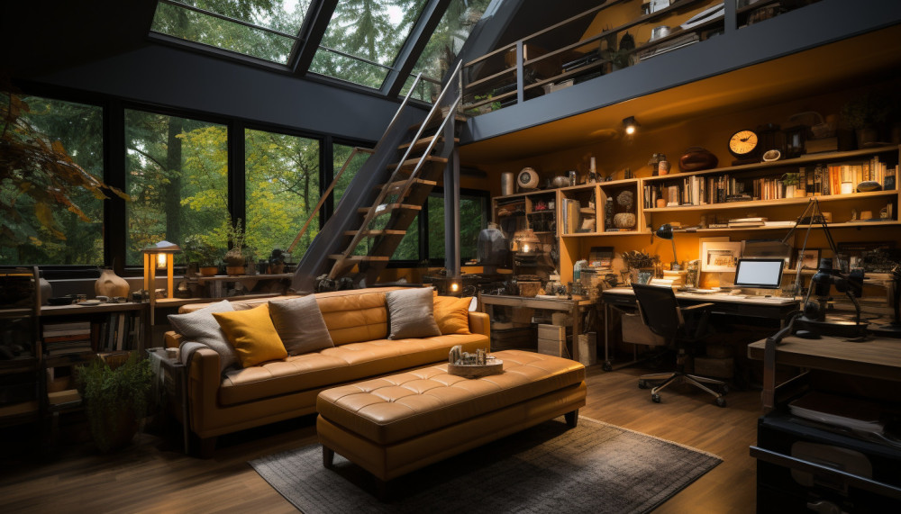 Trasformare un vecchio garage in un loft moderno